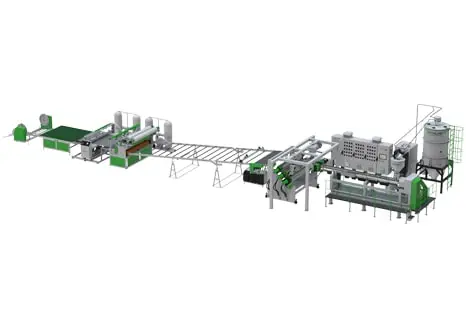 PC, PMMA, GPPS, PET-G SHEET EXTRUSION LINE-min
