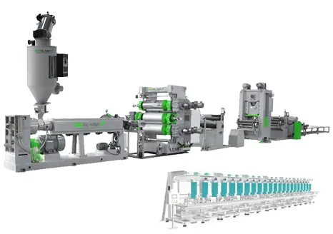 PE GEOCELL SHEET EXTRUSION LINE-min